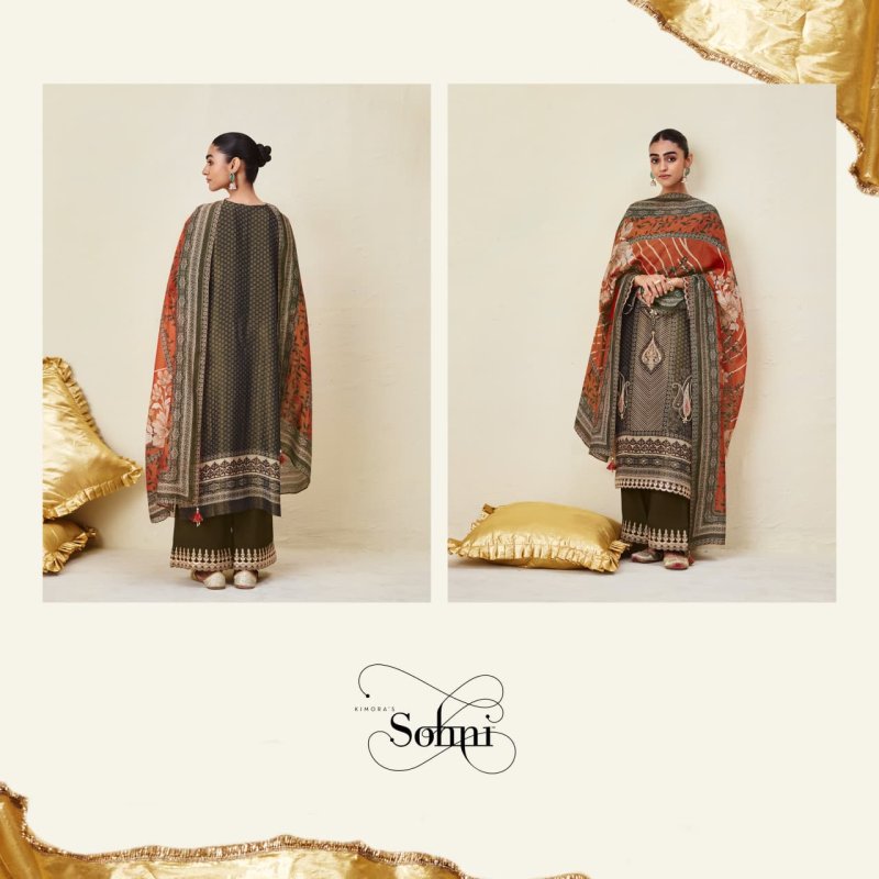 Ambi By Kimora Sohni Zari Silk Salwar Suits